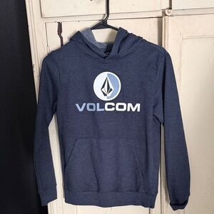 Volcom Dark Blue Logo Hooded Sweatshirt